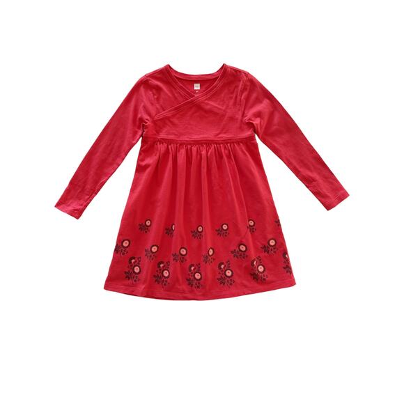 Tea Collection Floral Nepal Dress Size 4T - Picture 1 of 5